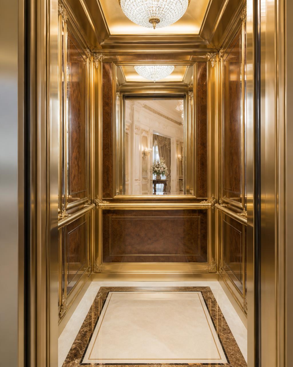 Luxury Classic villa elevator design